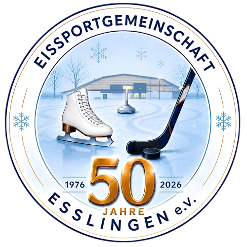 EISSPORTGEMEINSCHAFT Esslingen e.V. - 50 Jahre Logo