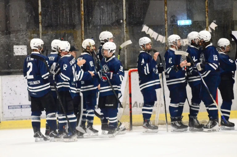Herren vs bietigheim steelers 2026 10 17 39 team nach dem spiel 2